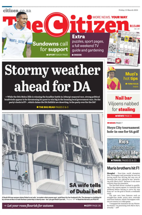 Cover of The Citizen (KZN)