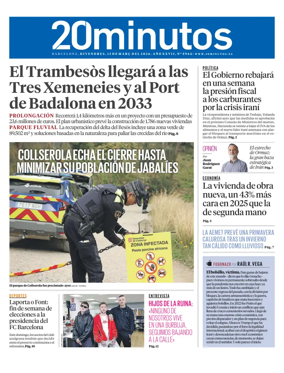 Cover of 20 Minutos Barcelona
