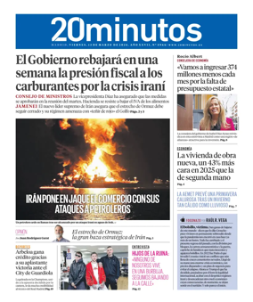 Cover of 20 Minutos Madrid