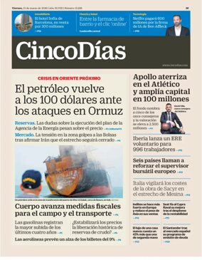 Cover of Cinco Dias