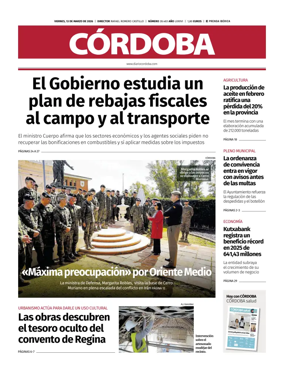 Cover of Diario Cordoba