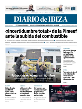 Cover of Diario de Ibiza
