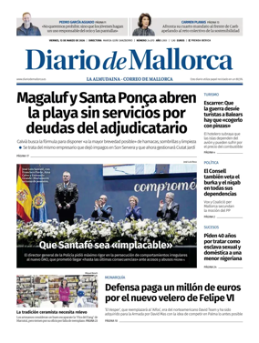 Cover of Diario de Mallorca