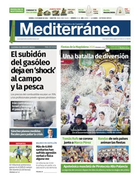 Cover of El Periodico Mediterraneo