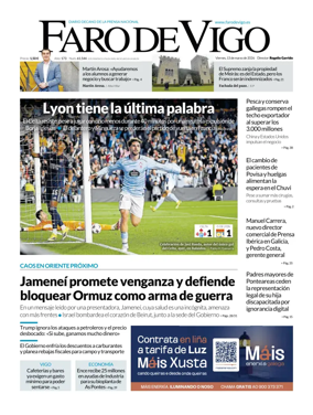 Cover of Faro de Vigo