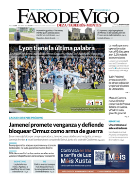 Cover of Faro de Vigo (Deza/Tabeiros-Montes)