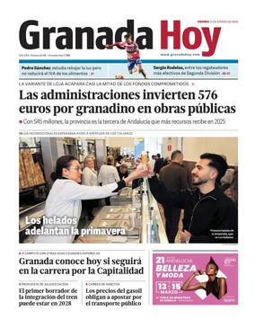 Cover of Granada Hoy