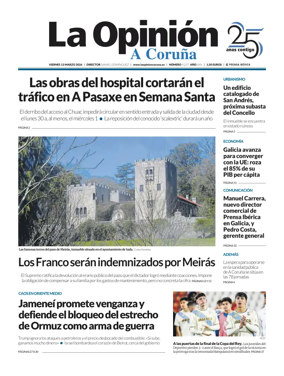 Cover of La Opinion de A Coruna
