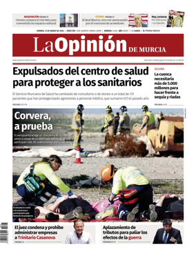 Cover of La Opinion de Murcia