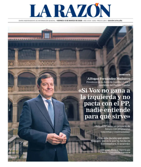 Cover of La Razon (Cataluna)