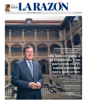 Cover of La Razon (Madrid)