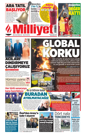 Cover of Milliyet