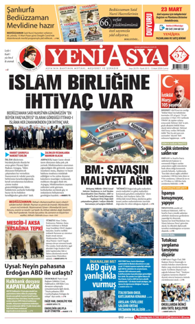 Cover of Yeni Asya