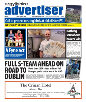 Cover of Argyllshire Advertiser