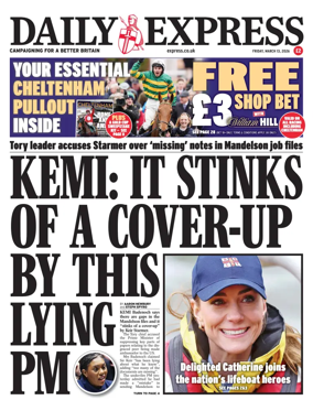 Cover of Daily Express