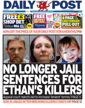 Cover of Daily Post (North Wales)