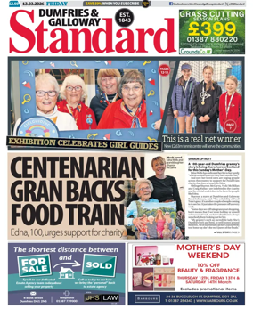 Cover of Dumfries & Galloway Standard