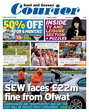 Cover of Kent & Sussex Courier