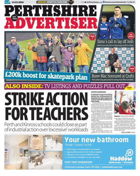Cover of Perthshire Advertiser