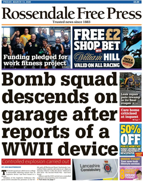 Cover of Rossendale Free Press