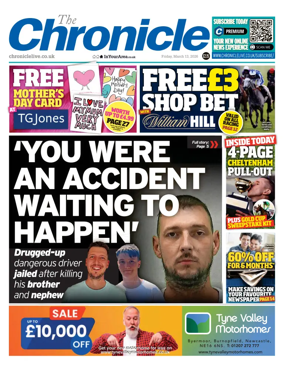 Cover of The Chronicle (South Tyneside and Durham)