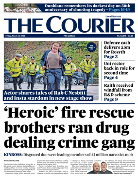 Cover of The Courier & Advertiser (Fife Edition)