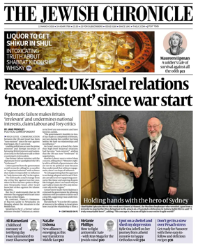 Cover of The Jewish Chronicle