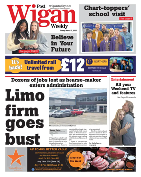 Cover of Wigan Evening Post