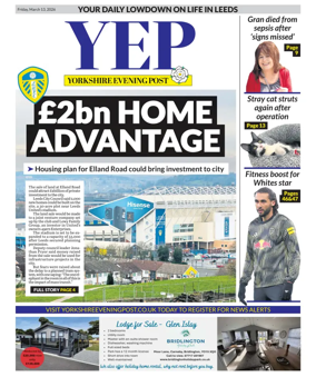 Cover of Yorkshire Evening Post