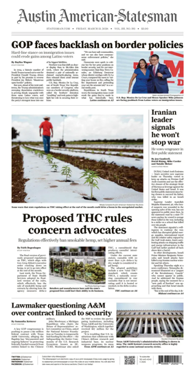 Cover of Austin American-Statesman