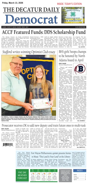 Cover of The Decatur Daily Democrat