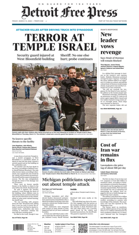 Cover of Detroit Free Press