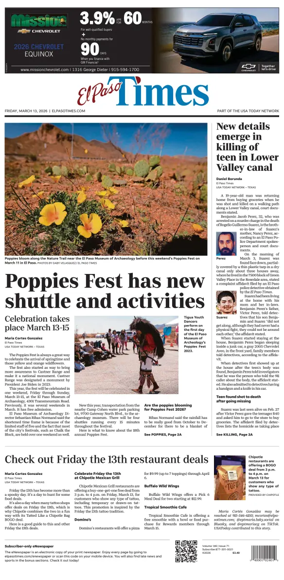 Cover of El Paso Times