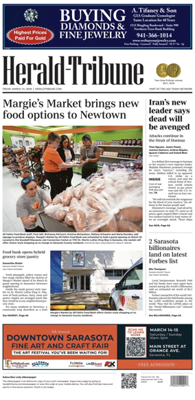 Cover of Herald-Tribune