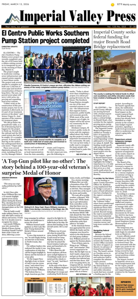 Cover of Imperial Valley Press