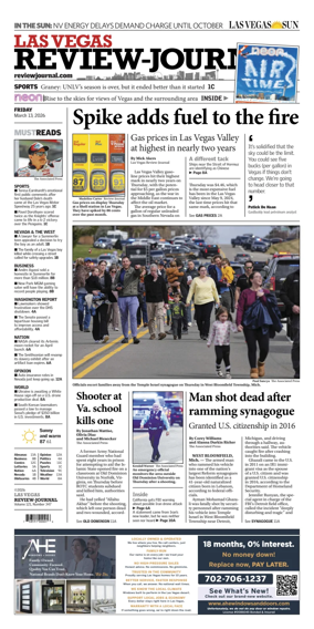 Cover of Las Vegas Review-Journal