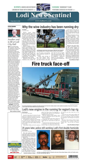 Cover of Lodi News-Sentinel