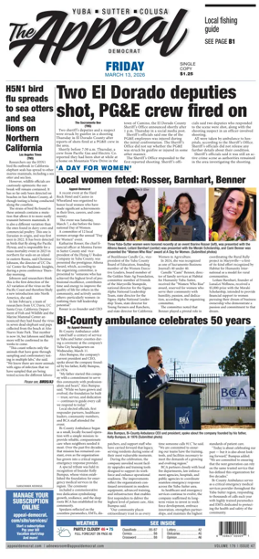 Cover of Marysville Appeal-Democrat