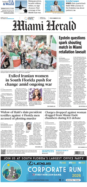 Cover of Miami Herald