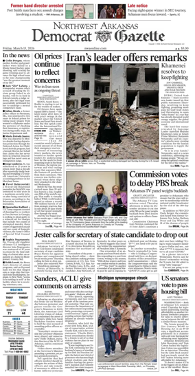 Cover of Northwest Arkansas Democrat-Gazette