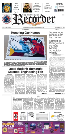 Cover of Porterville Recorder