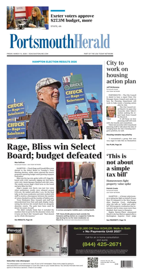 Cover of Portsmouth Herald
