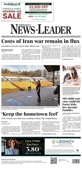 Cover of Springfield News-Leader