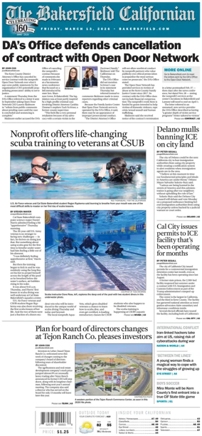 Cover of The Bakersfield Californian