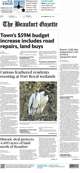 Cover of The Beaufort Gazette