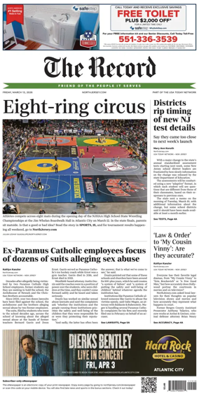 Cover of The Bergen Record