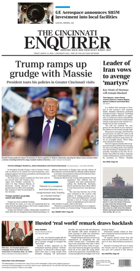 Cover of The Cincinnati Enquirer