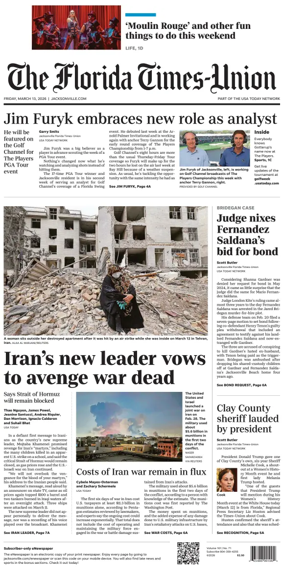 Cover of The Florida Times-Union