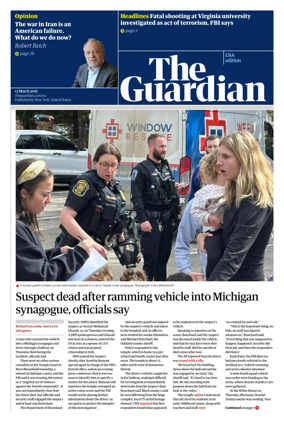Cover of The Guardian (USA)
