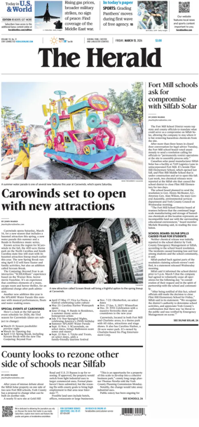 Cover of The Herald (Rock Hill)